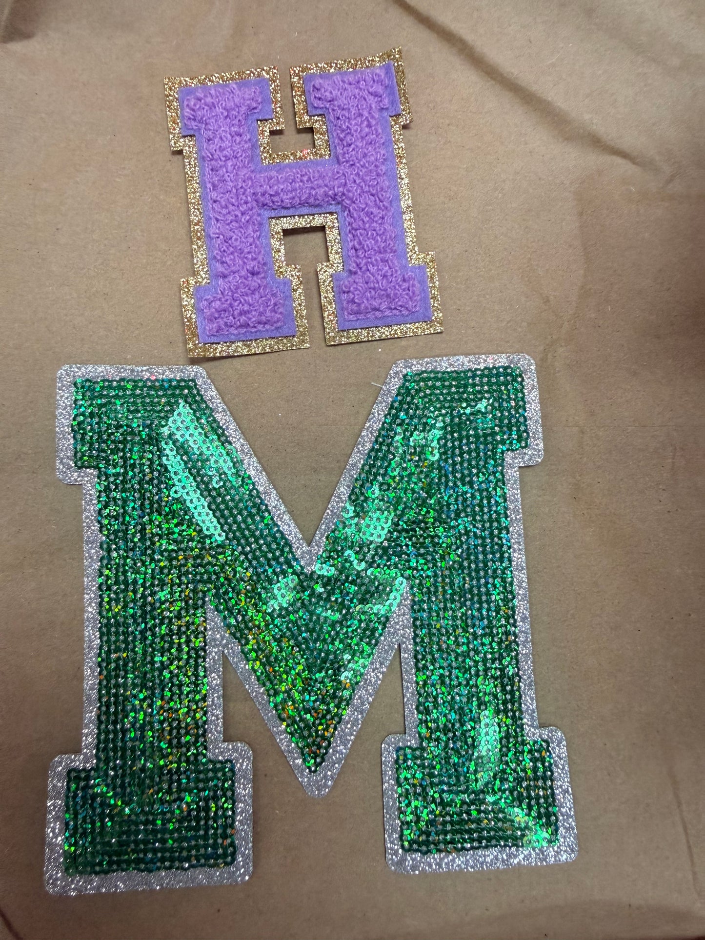 Sequin 5in NOLA set letters