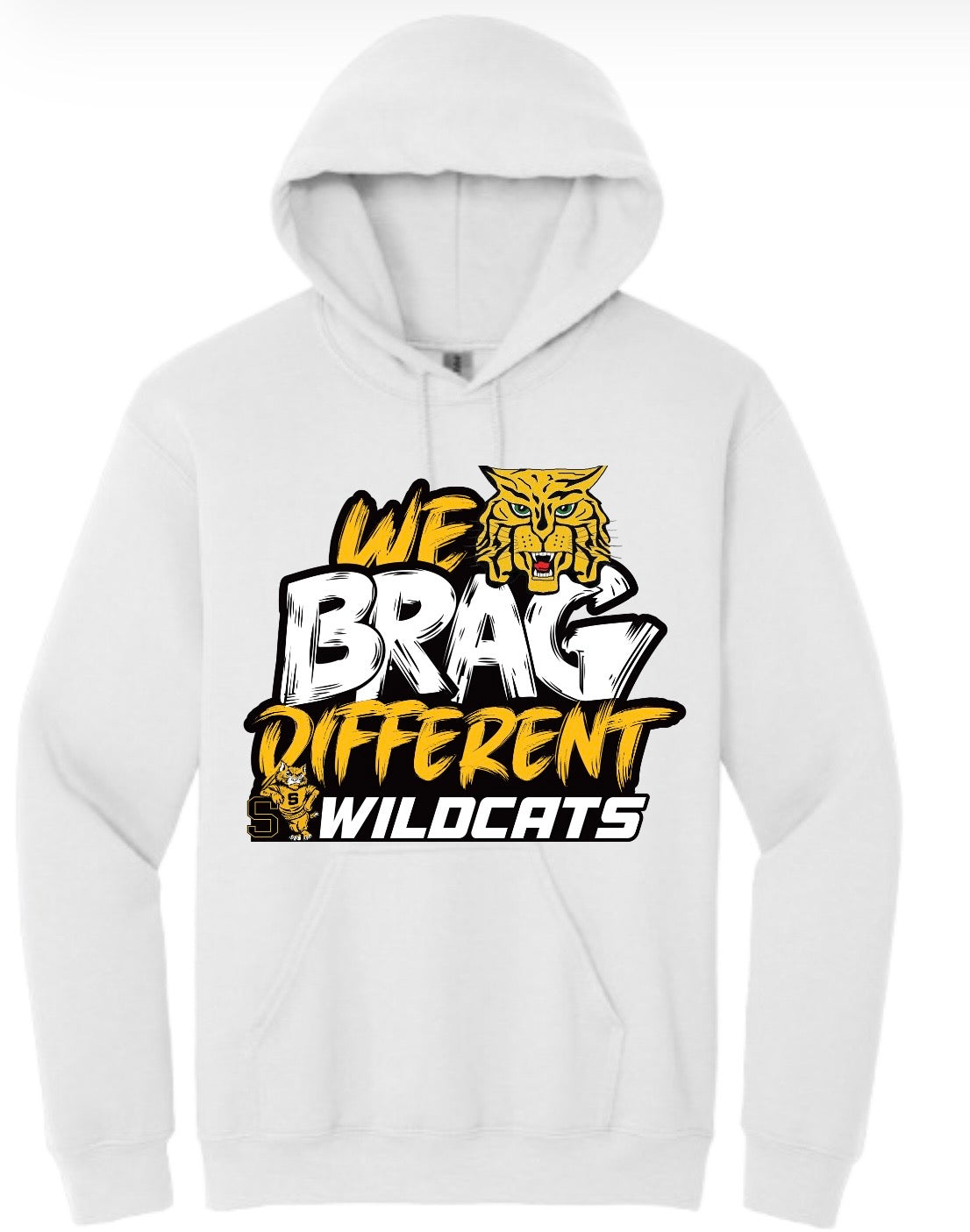 St. James WILDCATS- BRAG DIFFERENT) {Toddler-Youth-Adults Hoodies}