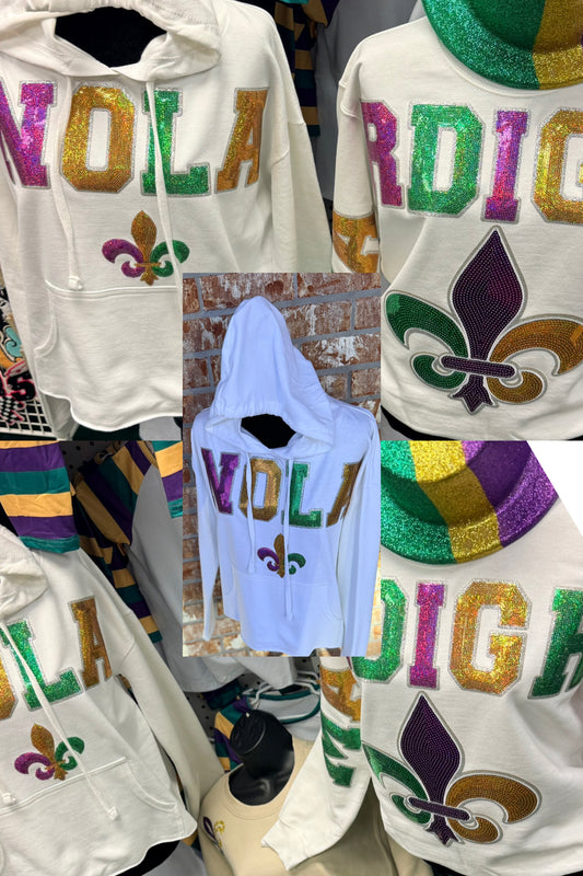 Sequin 5in NOLA set letters