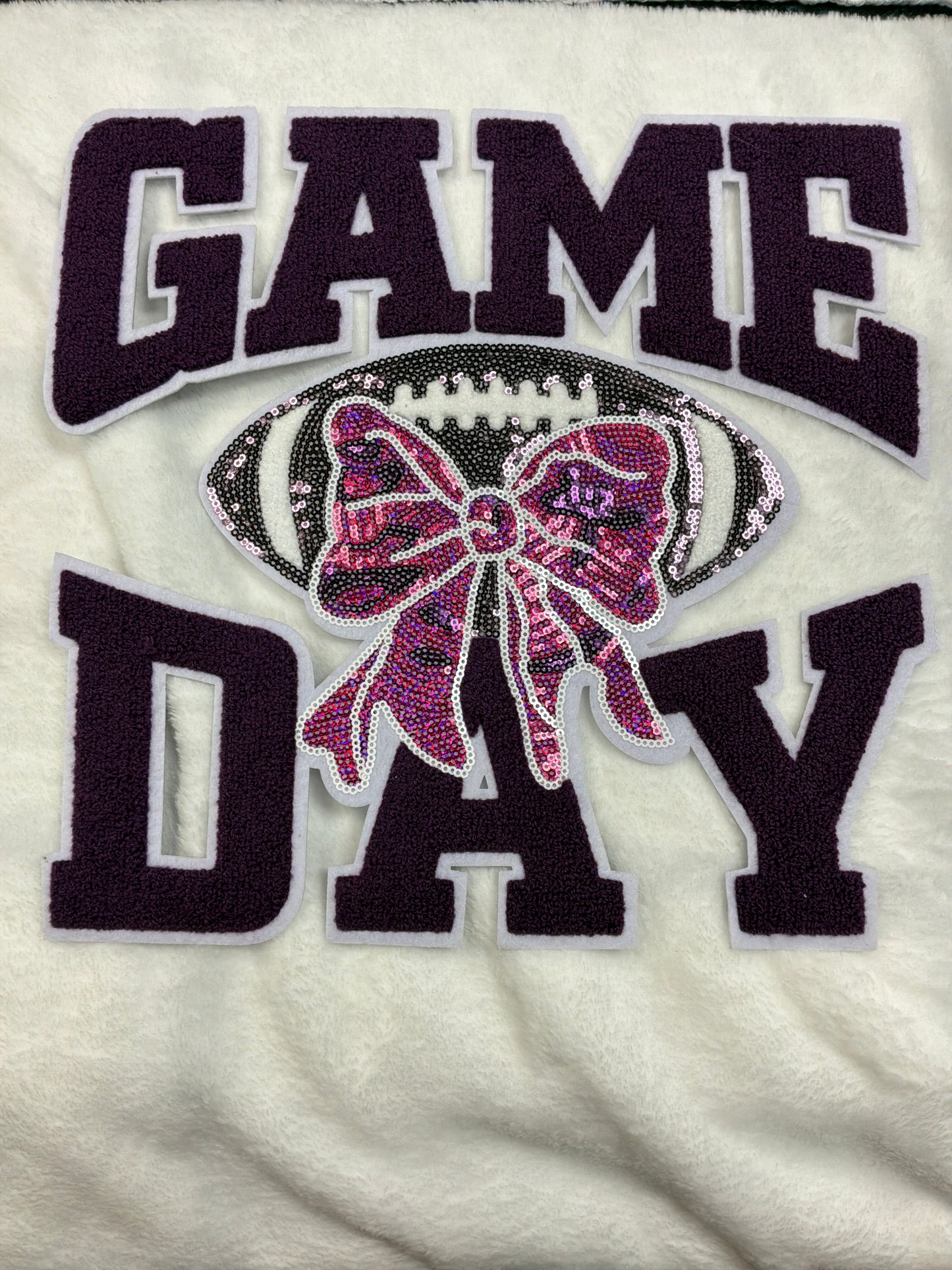Purple Game Day Patch