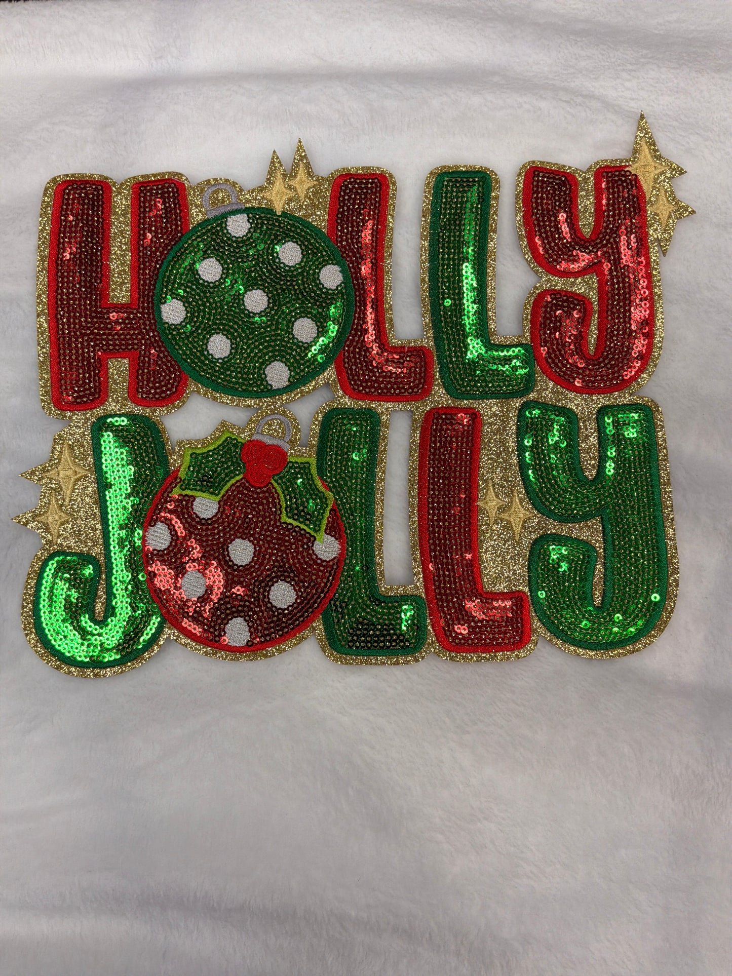 Holly Jolly (Red & Gold)
