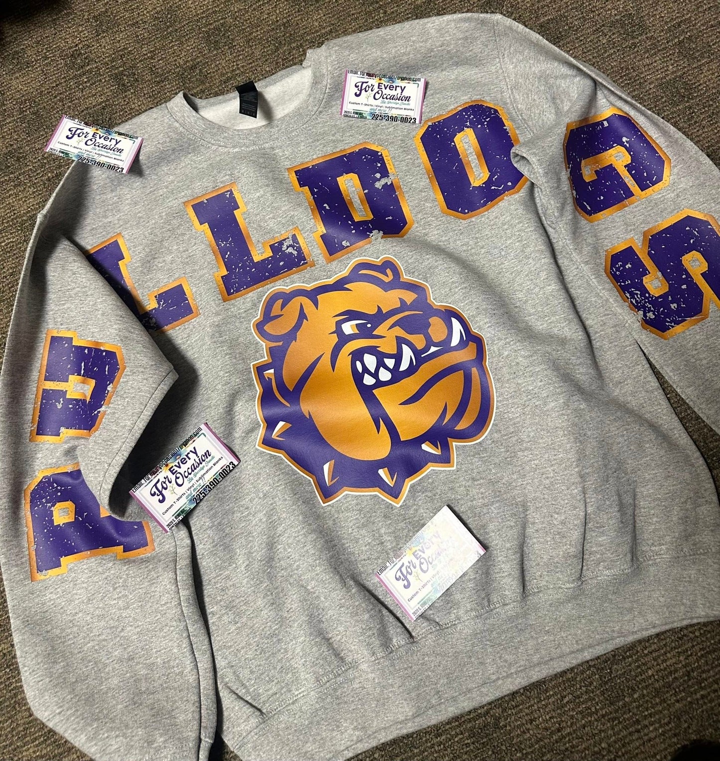 Ascension Catholic Sweatshirts (Sleeve/Chest Design)