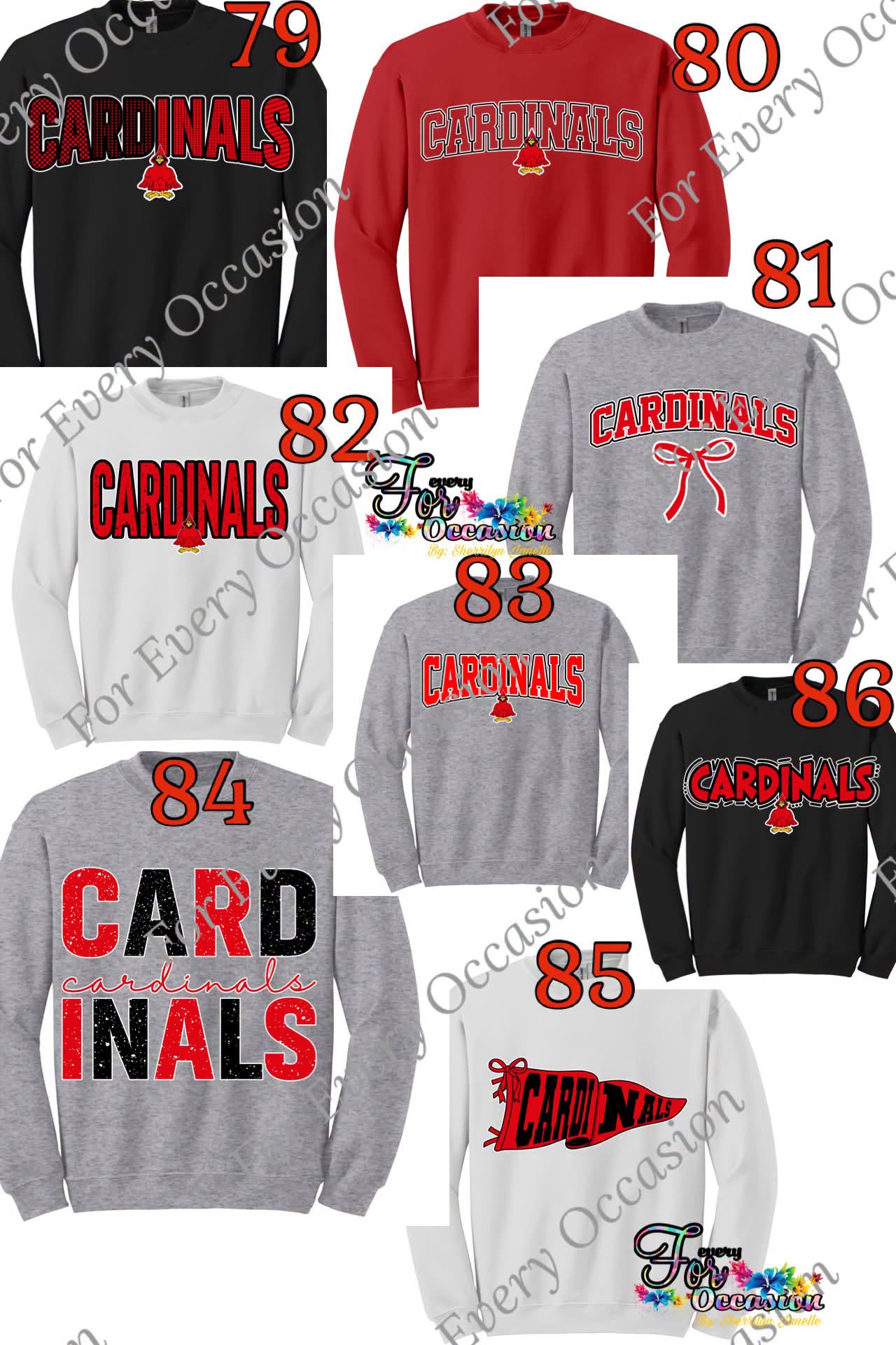 PRIMARY & MIDDLE SCHOOL Spirit Wear SWEATSHIRTS ONLY