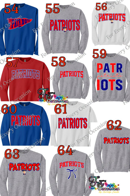 PRIMARY & MIDDLE SCHOOL Spirit Wear SWEATSHIRTS ONLY