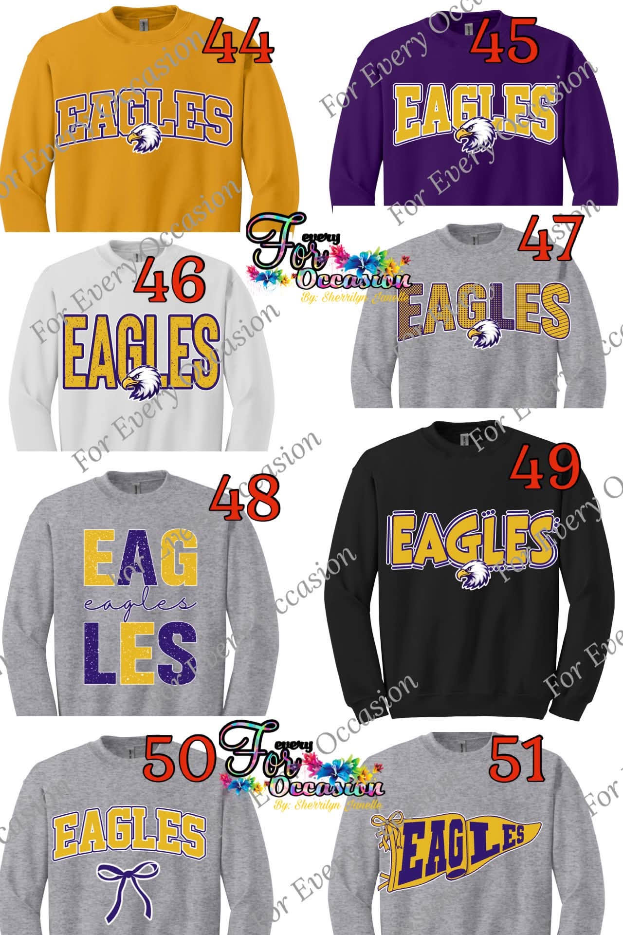 PRIMARY & MIDDLE SCHOOL Spirit Wear SWEATSHIRTS ONLY