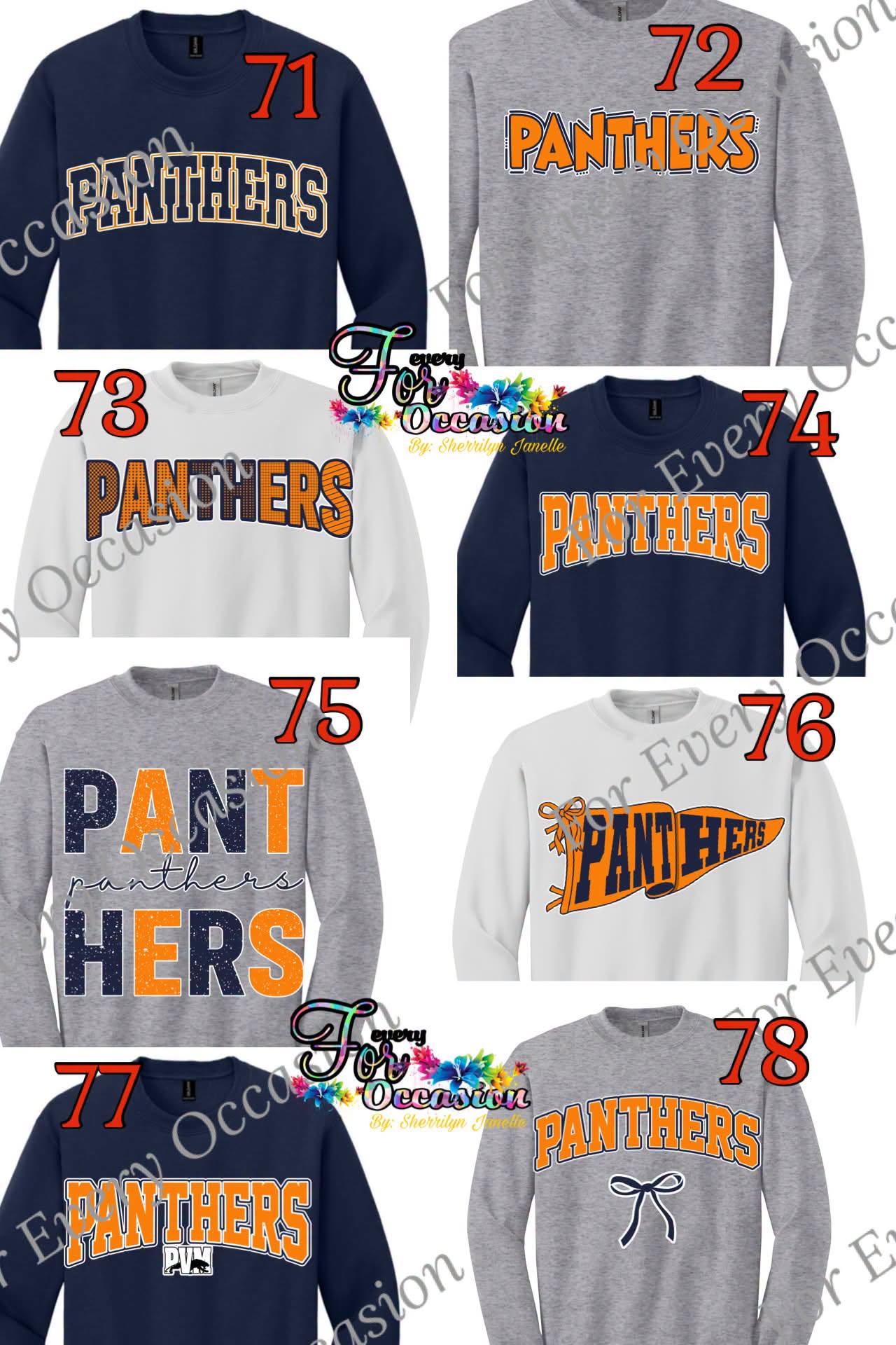 PRIMARY & MIDDLE SCHOOL Spirit Wear SWEATSHIRTS ONLY