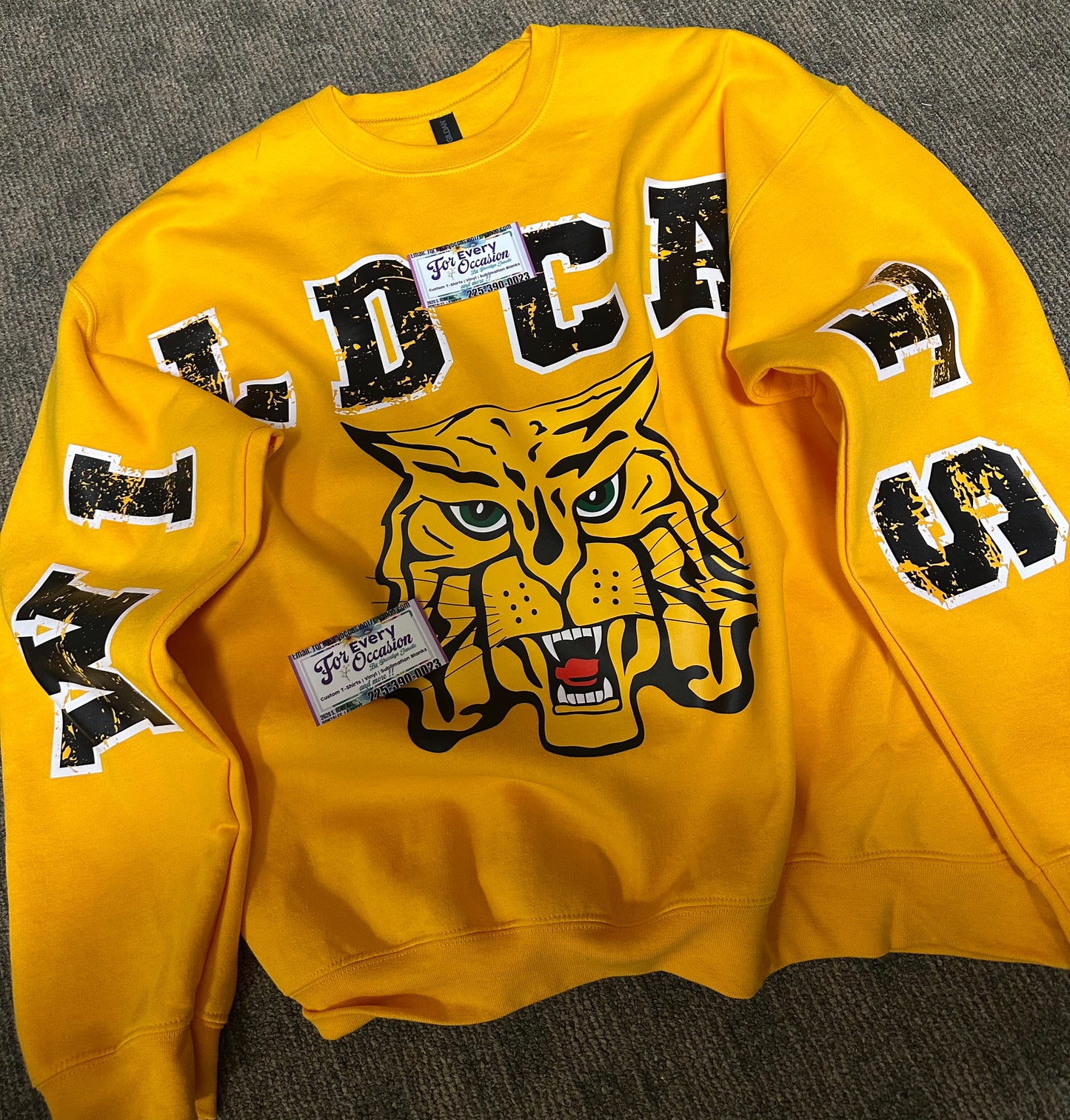 St. James Sweatshirts (Sleeve/Chest Design)