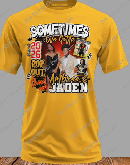 Ambree & Jaden Graduation Shirt