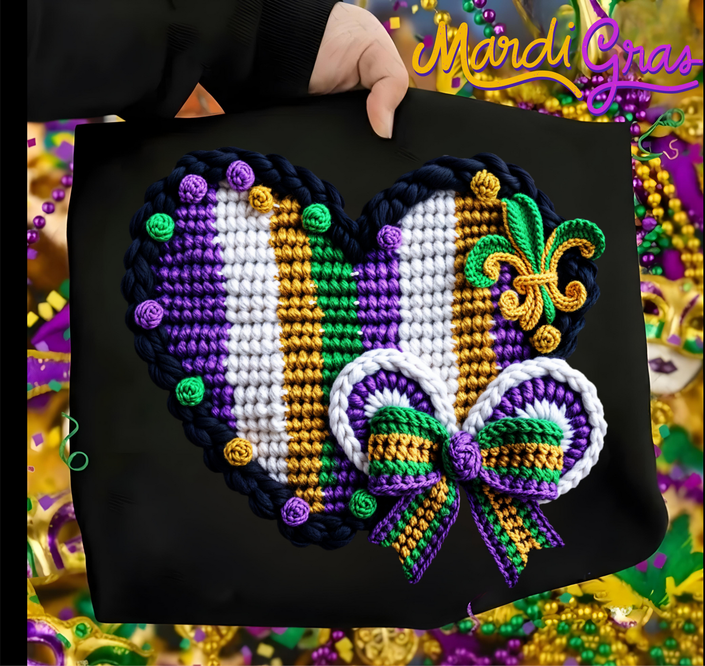 Mardi  Gras DTF shirt