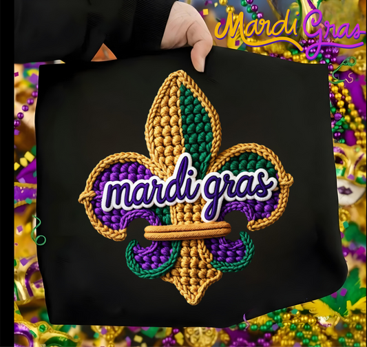 Mardi  Gras DTF shirt