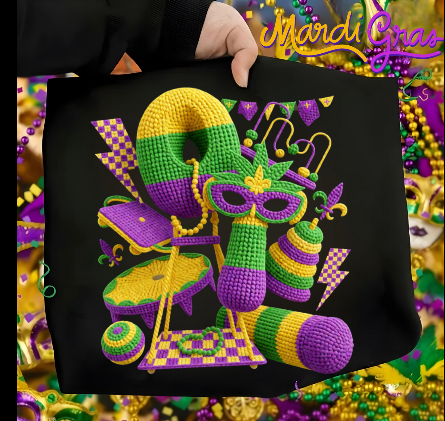 Mardi Mardi Gras DTF shirt