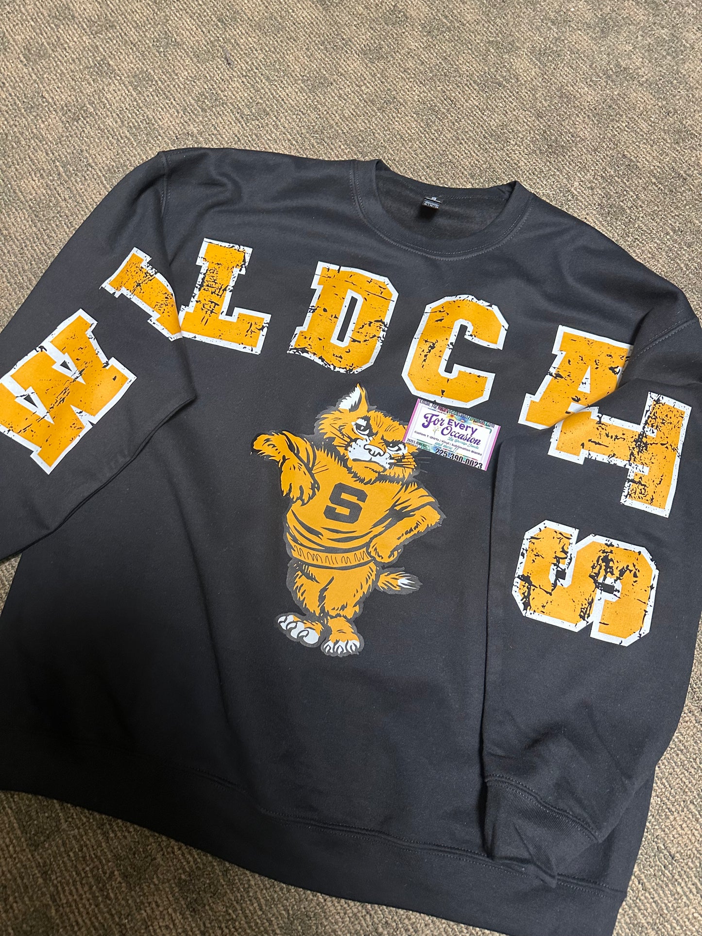 St. James Sweatshirts (Sleeve/Chest Design)