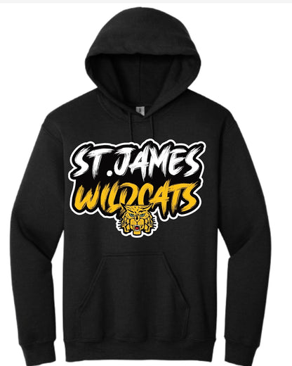 St. James WILDCATS {Toddler-Youth-Adults Hoodies}