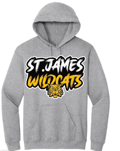 St. James WILDCATS {Toddler-Youth-Adults Hoodies}