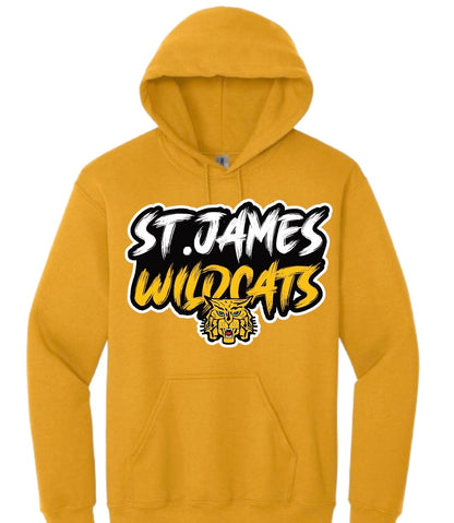 St. James WILDCATS {Toddler-Youth-Adults Hoodies}