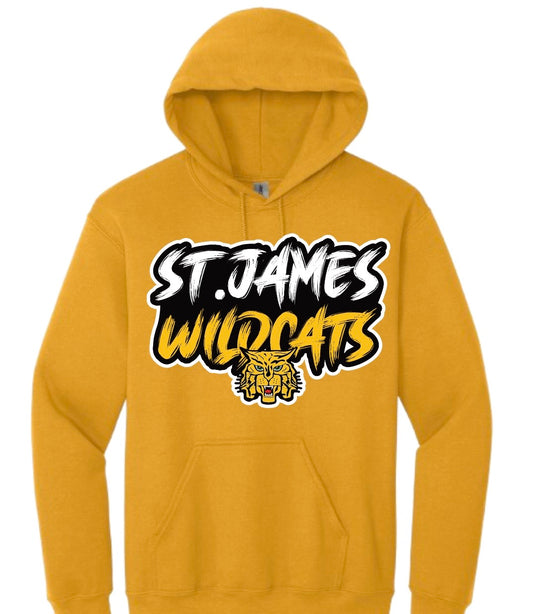 St. James WILDCATS {Toddler-Youth-Adults Hoodies}