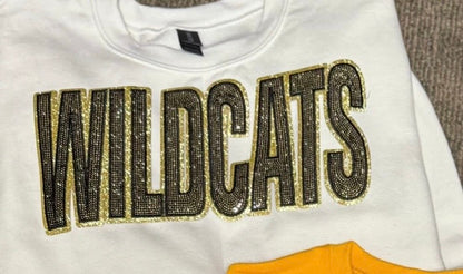 St. James Wildcats Sequin Patch Sweatshirt