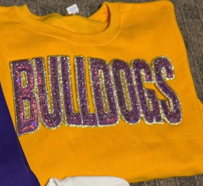 Ascension Catholic Sequin Patch Sweatshirt