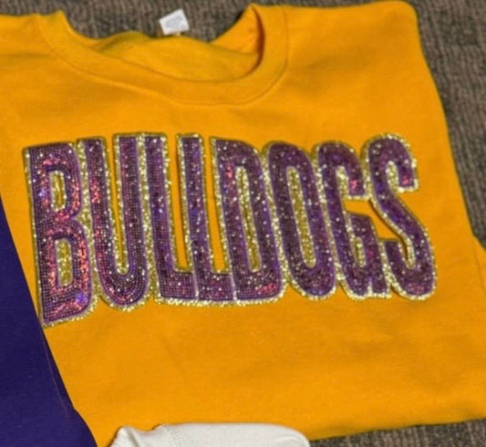 Ascension Catholic Sequin Patch Sweatshirt
