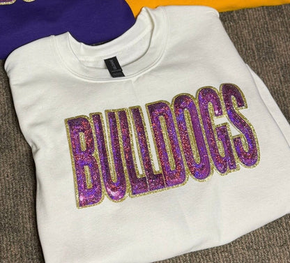 Ascension Catholic Sequin Patch Sweatshirt