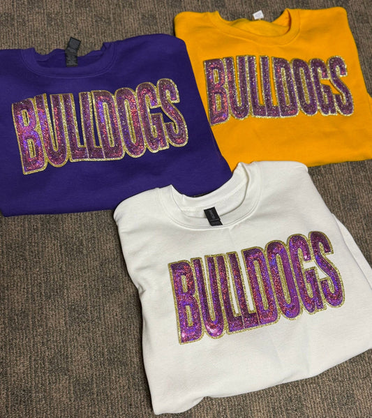 Ascension Catholic Sequin Patch Sweatshirt