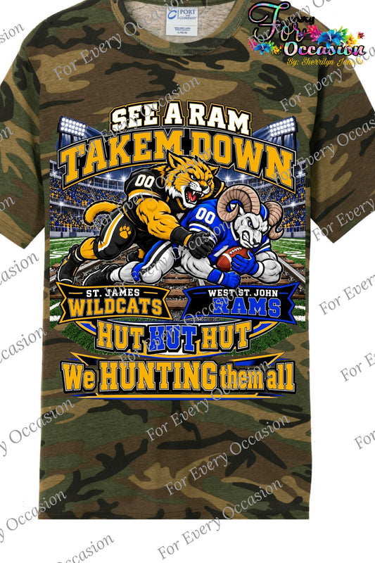 St. James Wilcats Camo